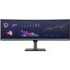 Lenovo Lenovo ThinkVision P49w-30 LED display 124,5 cm [49] 5120 x 1440 Pixel DQHD Nero (Lenovo ThinkVision P49w-30 - LED monitor - curved - 49 - 5120 x 1440 UltraWide Dual QHD @ 60 Hz - IPS - 350 cd/m? - 2000:1 - DisplayHDR 10 - 4 ms - Thunderbolt 4, …