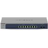 NETGEAR Netgear MS510TXUP switch di rete Gestito L2/L3/L4 10G Ethernet (100/1000/10000) Supporto Power over Ethernet (PoE) Grigio, Blu MS510TXUP-100EUS