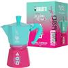 Bialetti Moka Express Squid Game© 6 Tazze, Manico Antiscottatura, Non Adatto all'Induzione, 270ml, Alluminio
