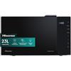 Hisense H23MOBS5H4 forno a microonde Nero Solo microonde Superficie piana 23 L 800 W