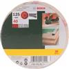 Bosch 2607019491 25 Fogli Abrasivi Roto-orbitale, Grana 40, 125 mm