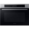 Samsung Forno Multifunzione Plus con microonde compatto Serie 4 50l NQ5B4363EBS. Dimensione del forno: Media, Tipo di forno: Forno elettrico, Capacità interna forno totale: 50 L. Posizionamento dell'apparecchio: Da incasso, Colore del ... - NQ5B4363EBS/U5