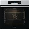 Hisense BI64213PX. Dimensione del forno: Largo, Tipo di forno: Forno elettrico, Capacità interna forno totale: 77 L. Posizionamento dell'apparecchio: Da incasso, Colore del prodotto: Acciaio inox, Tipo di controllo: Manopola, Touch. Tipo di timer: Digi...