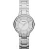 Fossil Orologio Virginia da donna, movimento al quarzo, cassa in acciaio inossidabile 30 mm, ES3282, Tono Argento