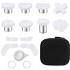 inRobert Bacchette in metallo per controller Xbox Elite Serie 2 accessori, set di tasti magnetici di ricambio contiene 6 joystick di placcatura in metallo (Bianco)