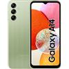 Samsung Galaxy A14 Smartphone Android, Display LCD FHD+ 6.6, 4GB RAM, 64GB Memoria Interna Espandibile, Batteria 5.000 mAh, Light Green, Versione Italiana