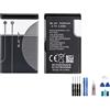 Generic Batteria BL-5C 3.7V 1020mAh compatibile con Nokia 3100, 3110, 5130, 6230i, n70, n72, 1280, 1600, 2600, 2700, 3220, 1100, 1110, 1200, 1208
