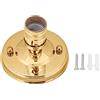 YUMILI Base per plafoniera, Supporto per Lampada da Parete/soffitto Industriale Vintage E26/E27, Attacco a Vite per Lampada a Sospensione(Oro)