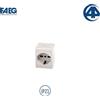Faeg FG10234.Cassetta con presa Schuko 2P+T 10/16A montata