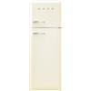 Smeg, Frigorifero Doppiaporta FAB30RCR5 a Libera Installazione, Cerniera a Destra, Frigorifero Ventilato e Freezer Statico, Design Bombato 50's Style, Panna