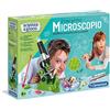 Clementoni - 12794 - Scienza E Gioco - Il Mio Primo Microscopio - Laboratorio E Gioco Scientifico Bambini 8 Anni (Versione in Italiano) - Made in Italy