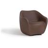 SLIDE poltroncina per esterni REBORN CHAIR - SE RBC070 BE