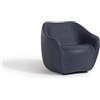 SLIDE poltroncina per esterni REBORN CHAIR - SE RBC070 BL