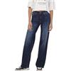 ONLY Onlmadison Blush HW Wide DNM Tai081 Noos, Blu Jeans Scuro, M / 34L Donna