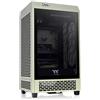 THERMALTAKE Case computer desktop ATX THERMALTAKE Tower 200 Nero Verde