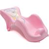 BabyDam WarmWave - Seggiolino per bagnetto, adatto per neonati, con ventose antiscivolo, 0-6 mesi, colore: rosa