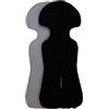 ByBoom Basics imbottitura per il seggiolino del bebè, 77x32 cm, per ovetto, passeggino, buggy, p.es. per Maxi-Cosi, Inglesina, Chicco, Peg Perego, con lato in 100% cotone e lato in spugna, Made in EU