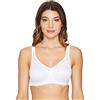 Anita Schwangerschafts-BH Reggiseno Premaman, Bianco, 3DD Donna