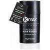 Kmax Fibre cheratina per capelli 15 gr, Polvere volumizzante capelli naturale Infoltimento immediato, Fibre capelli per coprire le Calvizie - Bianco