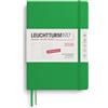LEUCHTTURM1917 372522 Agenda e taccuino settimanale, Dotted Medium (A5) 2026, 12 mesi, Spring Leaf, tedesco