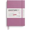 LEUCHTTURM1917 372604 Agenda mensile e taccuino Composition (B5) 2026, 16 mesi (01 novembre 2025-28 febbraio 2027), Copertina morbida, Dusty Rose, Tedesco