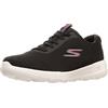 Skechers Go Walk Joy-Ecstatic, Sneaker da Donna, Nero/Bianco, 38, Nero e Bianco, 36 EU