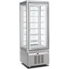 Forcar Refrigerati Vetrina espositiva 4 lati. 420 Litri Temperatura da -2°C a +15°C. G-VGP420TN