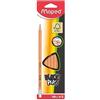 6 PZ MATITE TRIANGOLARE C/GOMMA MAPED