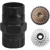 APOMOONS 2 in 1 Chiave Pacco Pignoni per Ruote Libere Filettate e Ruote Libere a Cassetta, Movimento Centrale Bici, Estrattore Cassetta Corona, Compatibile con Shimano