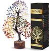 YATHABI - Pietra preziosa per la pulizia dell'aura dei sette chakra, regalo naturale con cristallo curativo dell'amore, Feng Shui, bonsai, pietra lavorata a mano, scultura 20-30 cm