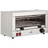 LACOR 69172 Tostapane Elettrico Orizzontale Grill Simple, Grigio, 2400 W, Metallo, Inox