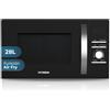 Hyundai Microonde 28 Litri Convezione Nero HMWAF28900GN. 900 W, 8 programmi, modalità sbrinamento, rivestimento interno, facile pulizia, timer 60 min.