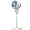 Cecotec - Ventilatore circolatore d'aria a piantana, EnergySilence 900 Cyclone. 35 W, diametro 9 pollici, oscillazione automatica, 3 velocità, inclinazione regolabile, controllo facile