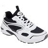 Scholl Sprinter Plus, Sneaker Uomo, Bianco Nero, 46 EU