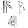 Ideal Standard Kit rubinetti Ceraline lavabo - bidet - doccia codice prod: BC193AA BC197AA A6940AA