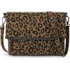Gladdon borsa tracolla donna, borse donna con 3 scomparti, cartella con multitasche per contenere ciò di cui una donna ha bisogno, morbida e facile da usare