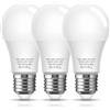 Flaspar Lampadine LED E27 15W 1500lm, equivalenti a 150W, Forma A60 a Goccia, Bianca Calda 3000K, Lampadine LED a Risparmio Energetico, Fascio 360 Gradi LED, Non Dimmerabili, 3 Pezzi
