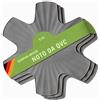 Coolinato - Set di 3 protezioni per padelle in silicone 35 cm grigio - Sottopentola universale, per padelle e pentole - Sottopadella e protezione termica lavabile in lavastoviglie e senza BPA