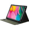 Trust Mobile Primo Custodia Folio Riciclata per Tablet da 10 Pollici, Cover Protettiva Universale con Funzione di Supporto - Verde