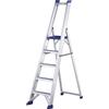 Svelt Regina, 5 gradini, 1.76 mt - Scalandrino in alluminio con cavalletto
