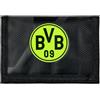 Dortmund Borussia Dortmund BVB Portafogli in poliestere, 10 x 14 cm, colore: Nero