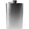 NUZAMAS Mini fiaschetta da whisky portatile da 10 once in acciaio inox 304, contenitore tascabile, piccola fiaschetta da liquore, secchio da vino per escursioni, caccia e campeggio