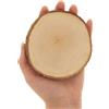 Hofmeister Holzwaren Hofmeister Dischi di Legno con Corteccia, sottobicchiere, Rotondi, Non verniciati, in Legno, 10 cm