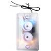 Taikuwu Sirena flash cablata 120 dB, 220 V con luce LED rosso-blu per sistema di sicurezza