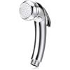 Guangcailun Soffione doccia ad alta pressione con filettatura da 1,27 cm, con grilletto cromato, doccetta on/off per WC, bidet, controllo e flusso d'acqua costante, per bagni, barche, roulotte, camper,