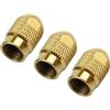 Jotekonoby 3 dadi per mandrino per mulino elettrico M7/M8 e per setup utensile smerigliatrice rotante (M8X0.75)