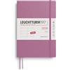 LEUCHTTURM1917 372737 Agenda settimanale Medium (A5) 2026, copertina morbida, Dusty Rose, Inglese