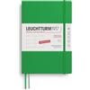 LEUCHTTURM1917 372559 Agenda settimanale Medium (A5) 2026, 12 mesi, copertina morbida, Spring Leaf
