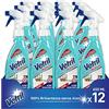 Vetril Vetri e Superfici, Detergente Spray Igienizzante, 650 ml x 12 Pz