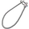 BDSMJOY Dilatatore uretrale in acciaio inossidabile, Pene Plug Perle per massaggio uretrale, Catetere in Metallo, Urethra dilator con Anello di sicurezza, sonde uretrali dilatatore per uomini (Φ6mm)